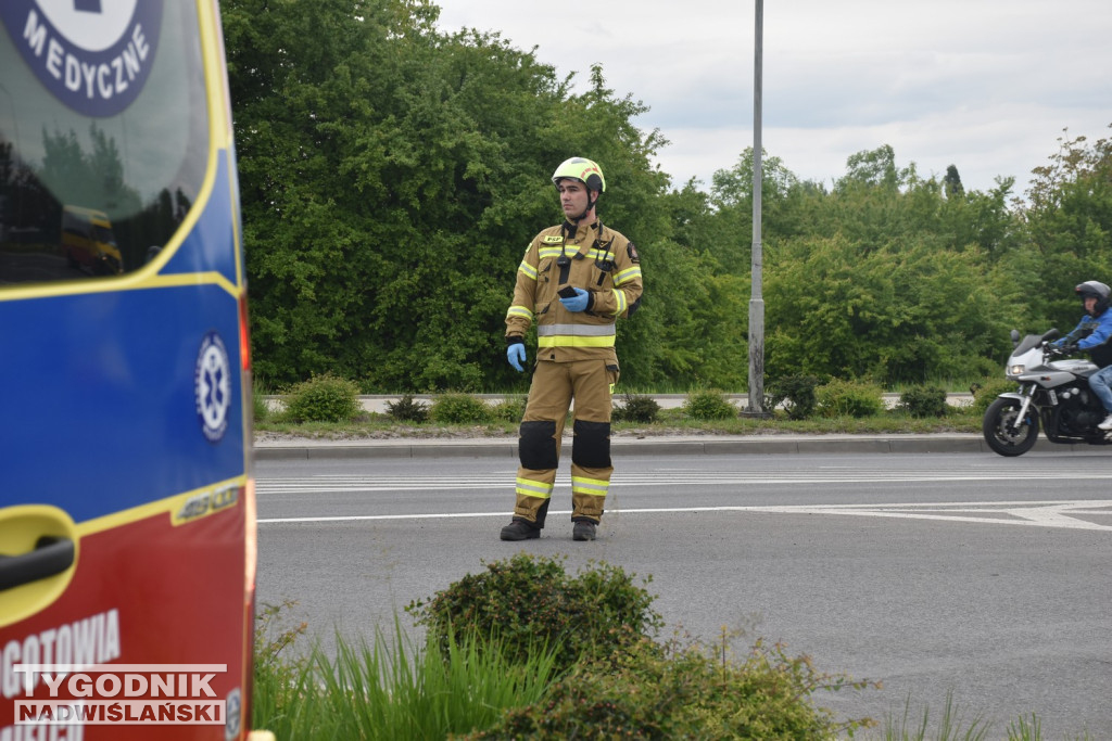 Wypadek w Tarnobrzegu