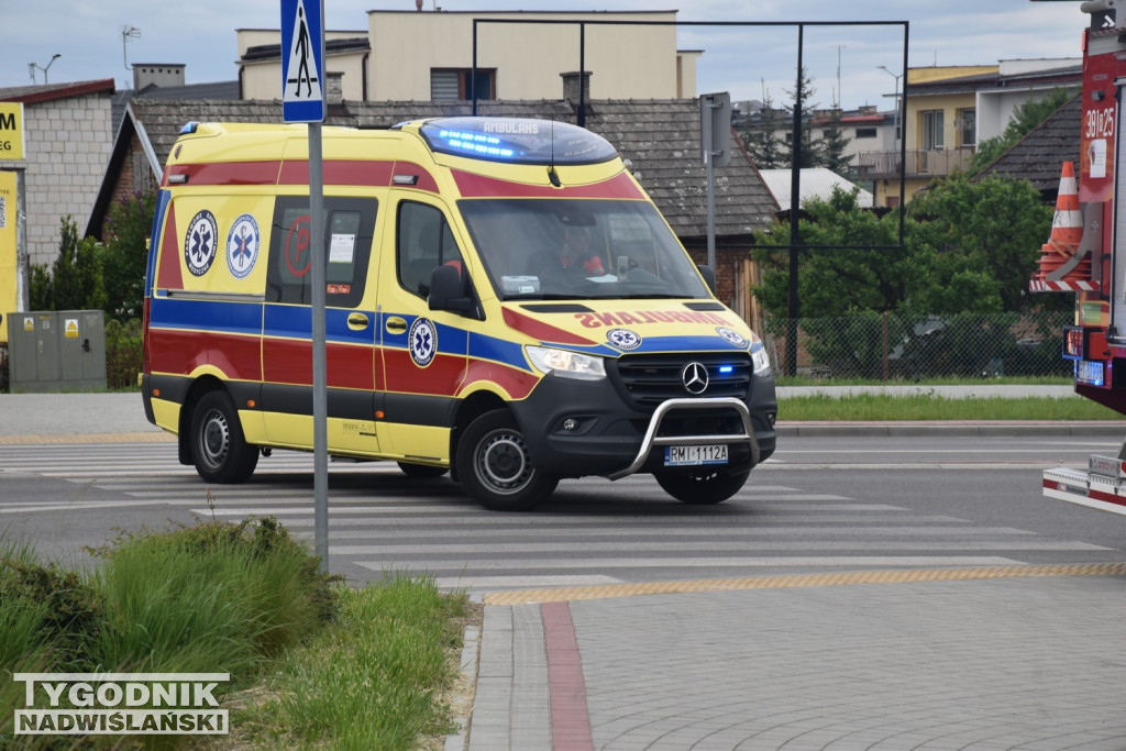 Wypadek w Tarnobrzegu