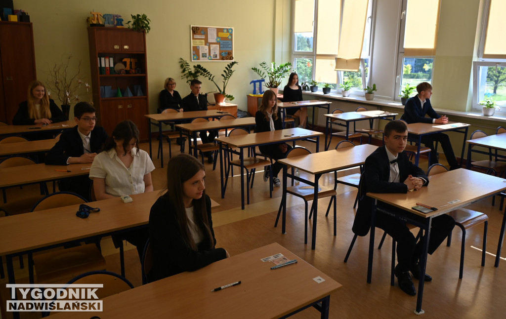 Egzamin ósmoklasisty w tarnobrzeskiej \