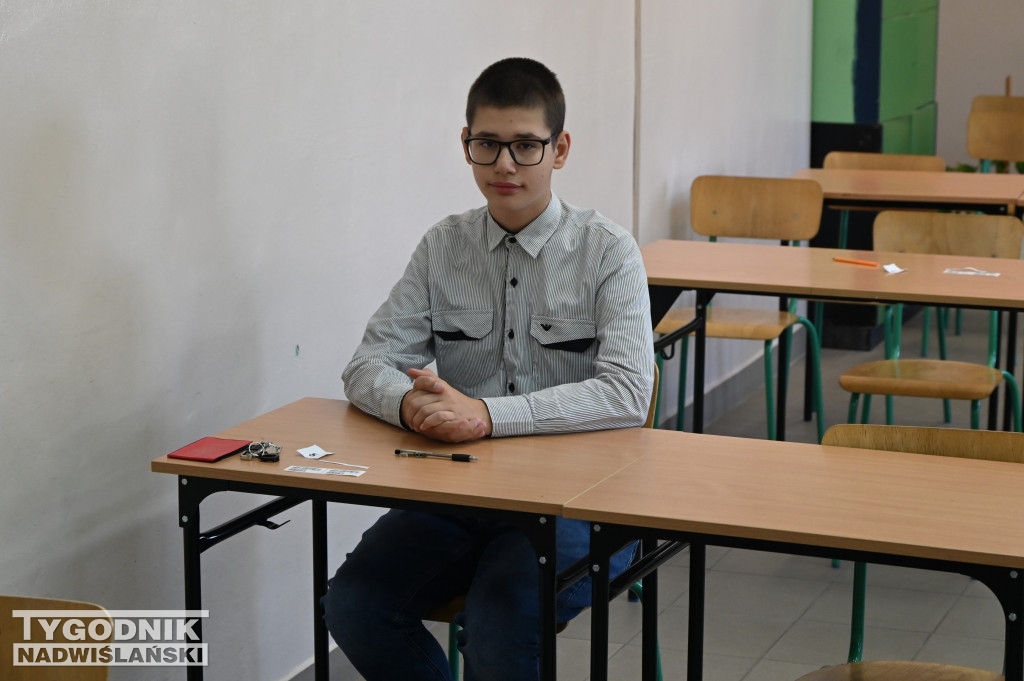 Egzamin ósmoklasisty w tarnobrzeskiej \