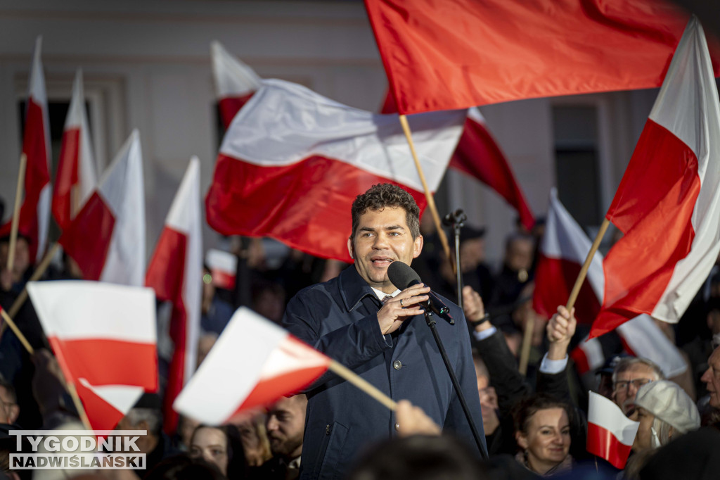 Karol Nawrocki w Stalowej Woli