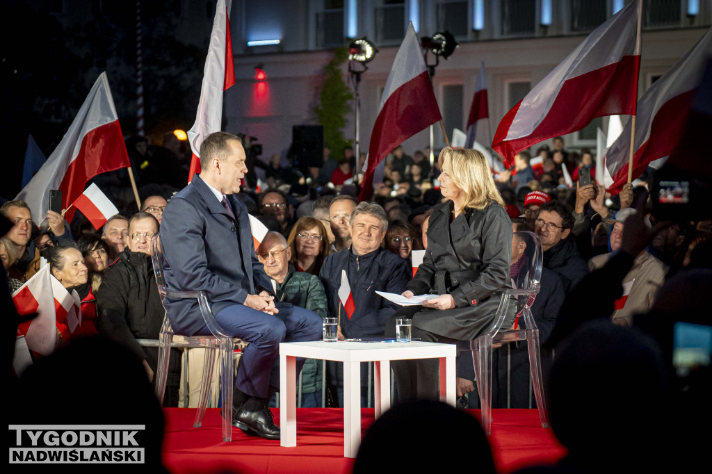 Karol Nawrocki w Stalowej Woli