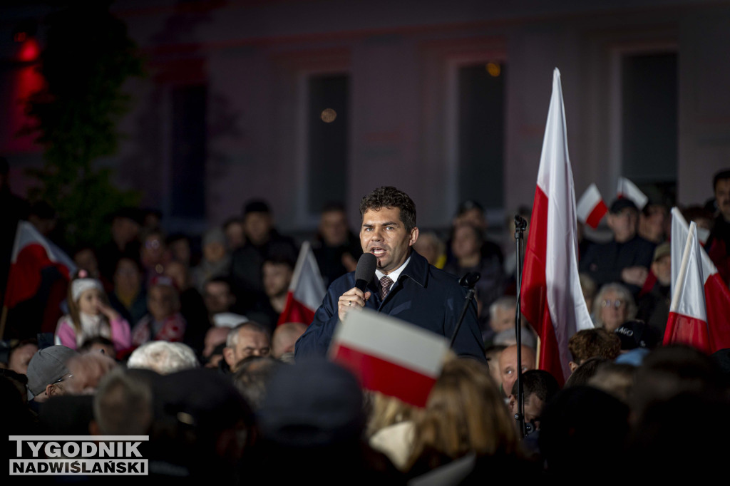 Karol Nawrocki w Stalowej Woli