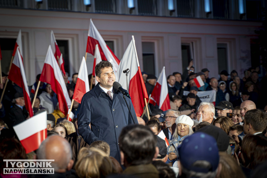Karol Nawrocki w Stalowej Woli