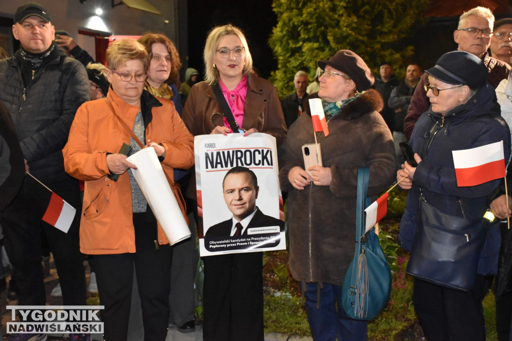 Karol Nawrocki w Klimontowie