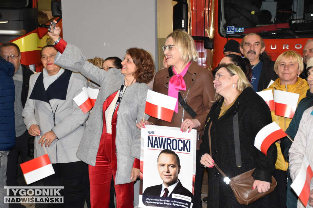 Karol Nawrocki w Klimontowie