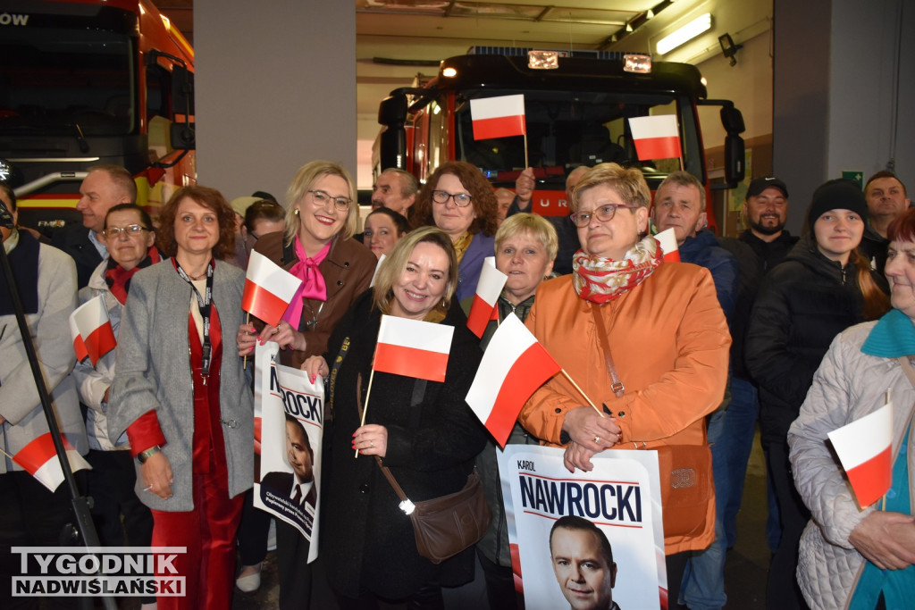 Karol Nawrocki w Klimontowie