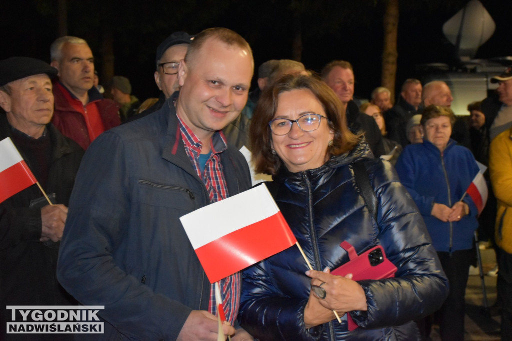Karol Nawrocki w Klimontowie