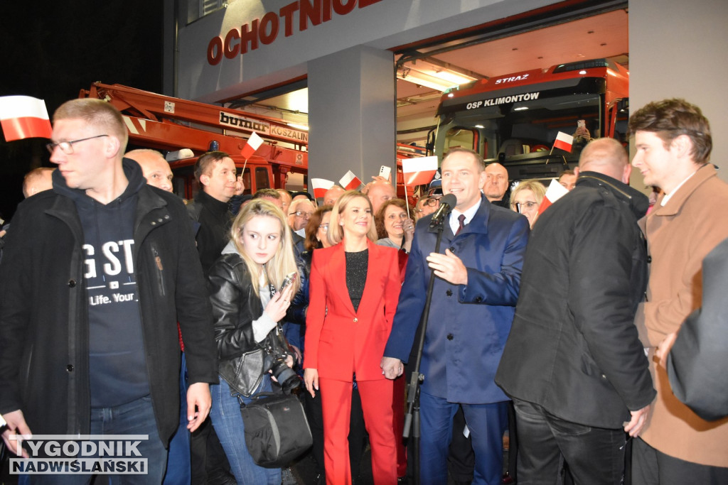 Karol Nawrocki w Klimontowie