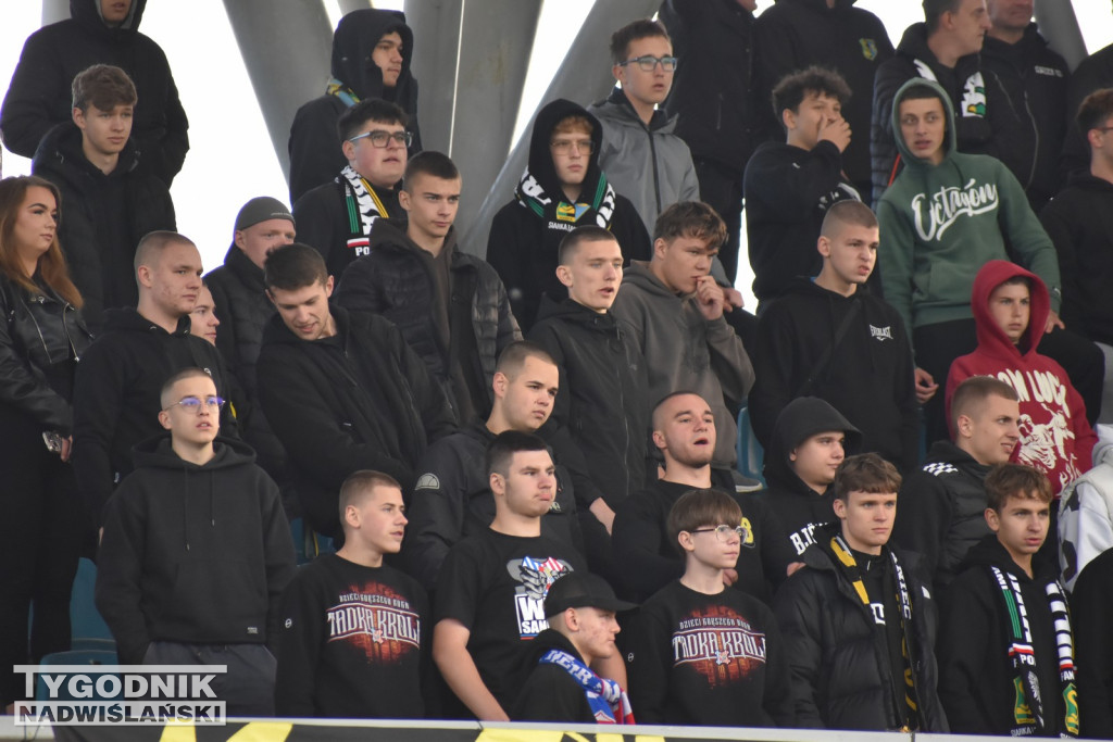Zdjęcia z trybun z meczu Siarka - Star