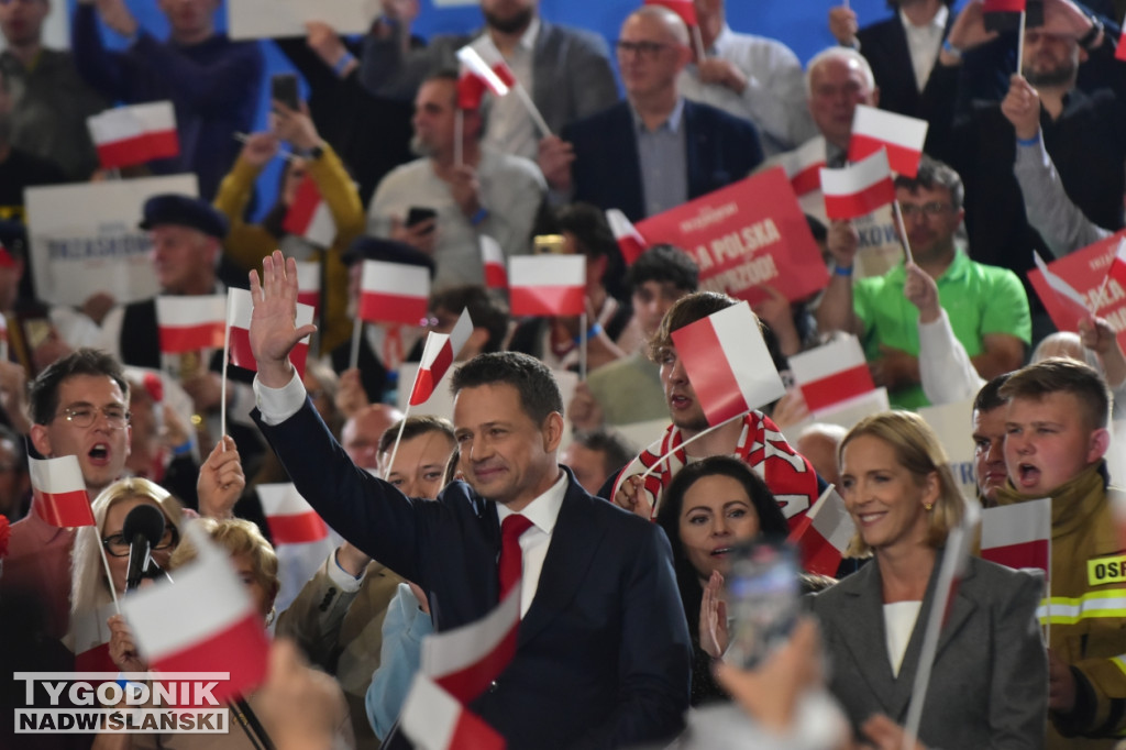 Wieczór wyborczy R. Trzaskowskiego w Sandomierzu