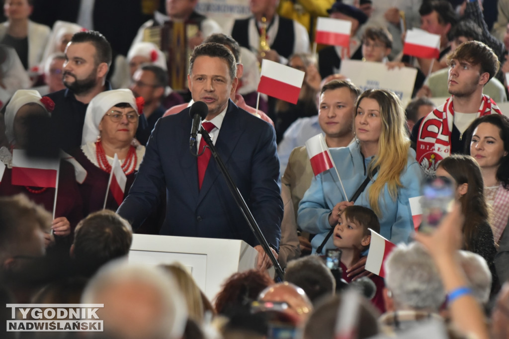 Wieczór wyborczy R. Trzaskowskiego w Sandomierzu