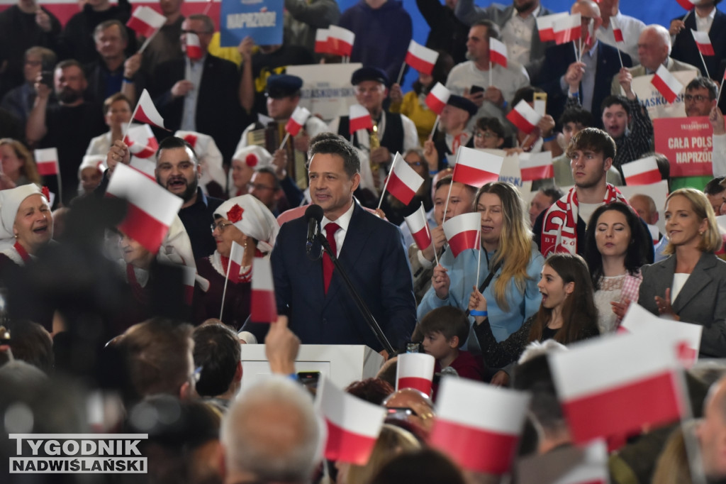 Wieczór wyborczy R. Trzaskowskiego w Sandomierzu