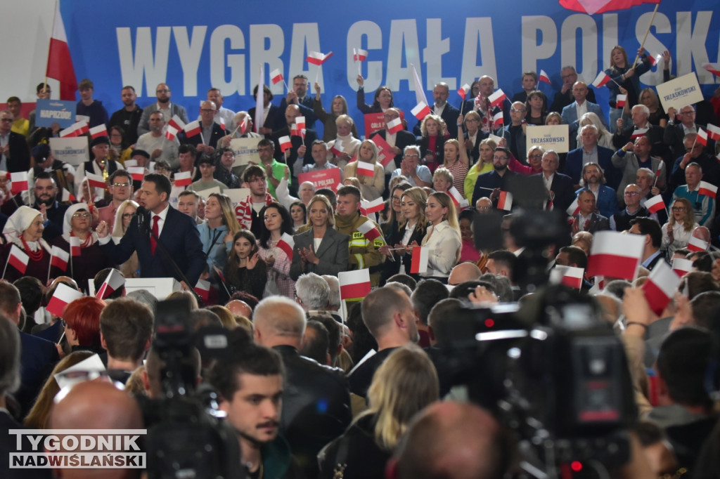 Wieczór wyborczy R. Trzaskowskiego w Sandomierzu