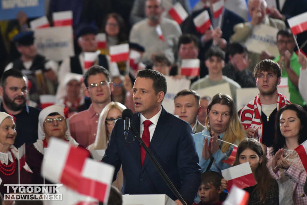 Wieczór wyborczy R. Trzaskowskiego w Sandomierzu