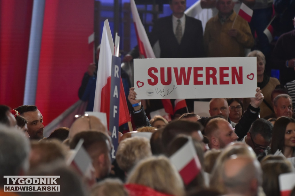 Wieczór wyborczy R. Trzaskowskiego w Sandomierzu