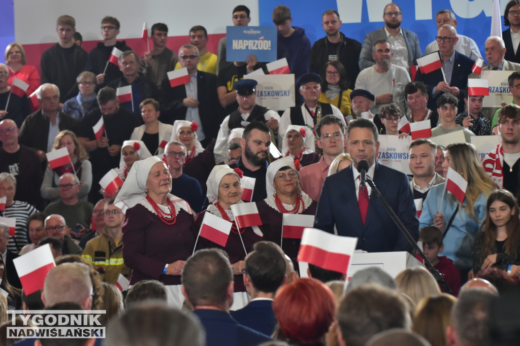 Wieczór wyborczy R. Trzaskowskiego w Sandomierzu