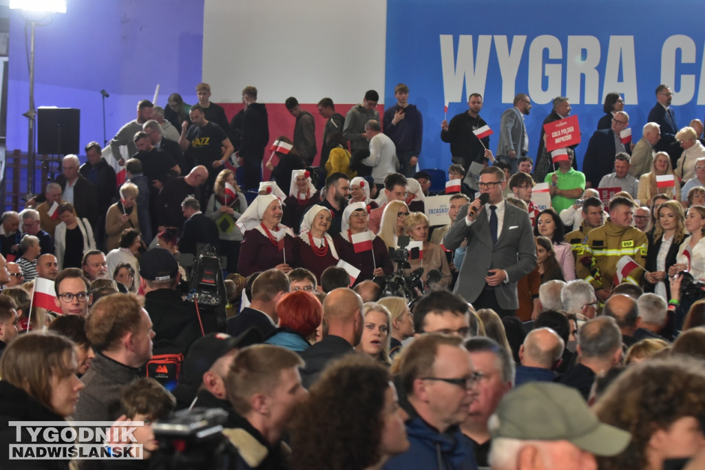 Wieczór wyborczy R. Trzaskowskiego w Sandomierzu