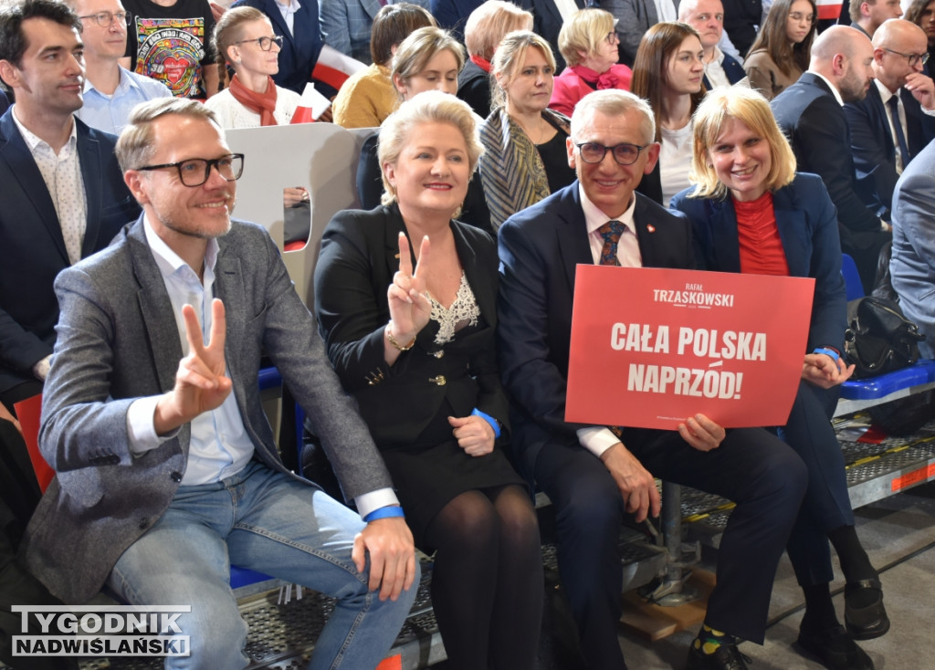 Wieczór wyborczy R. Trzaskowskiego w Sandomierzu