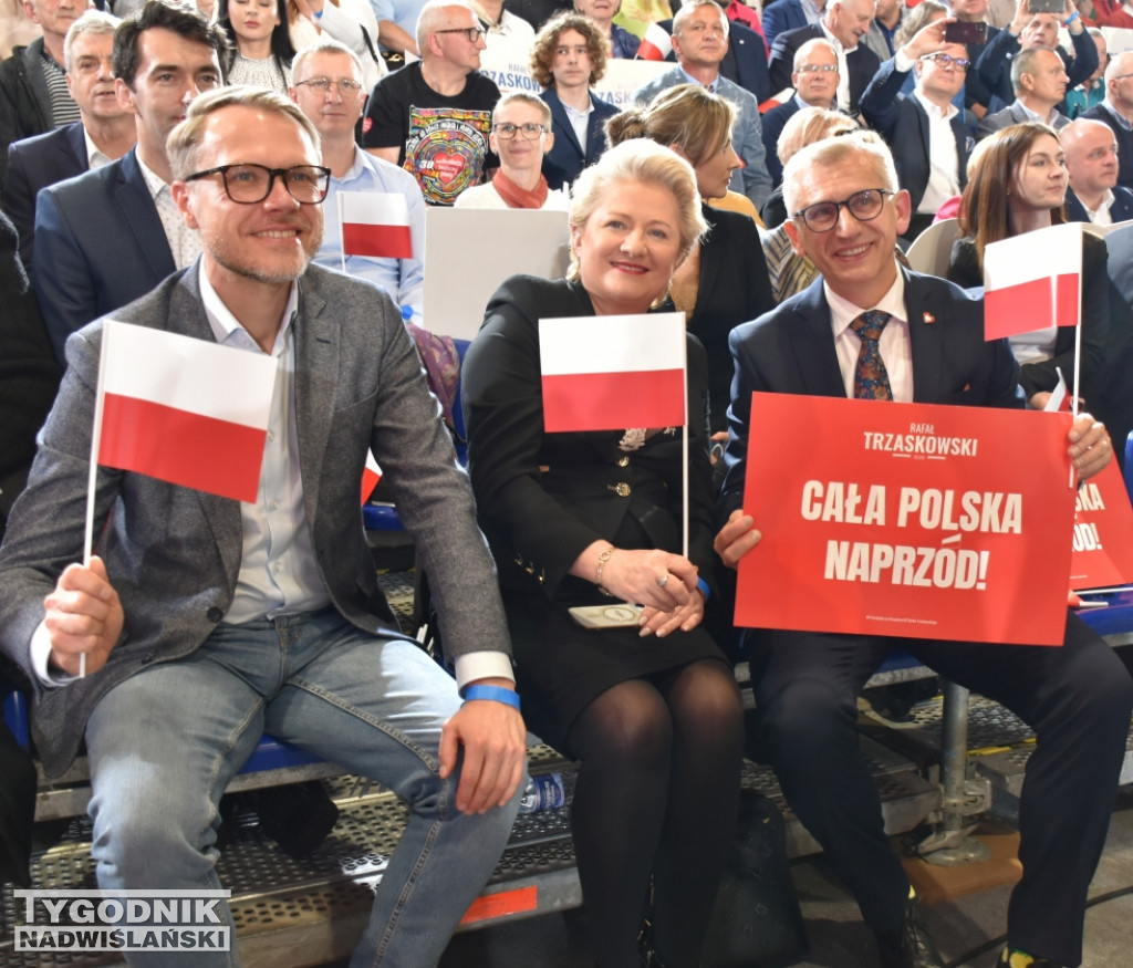 Wieczór wyborczy R. Trzaskowskiego w Sandomierzu