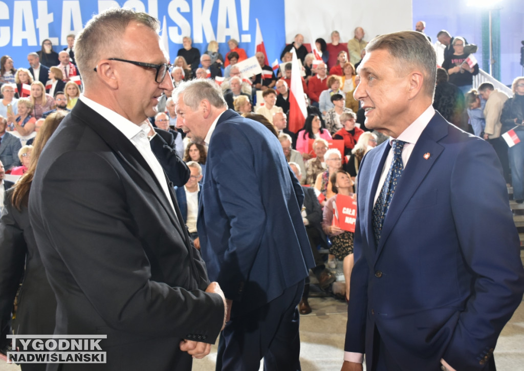 Wieczór wyborczy R. Trzaskowskiego w Sandomierzu