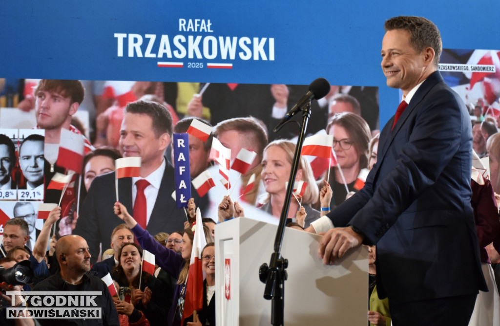 Wieczór wyborczy R. Trzaskowskiego w Sandomierzu