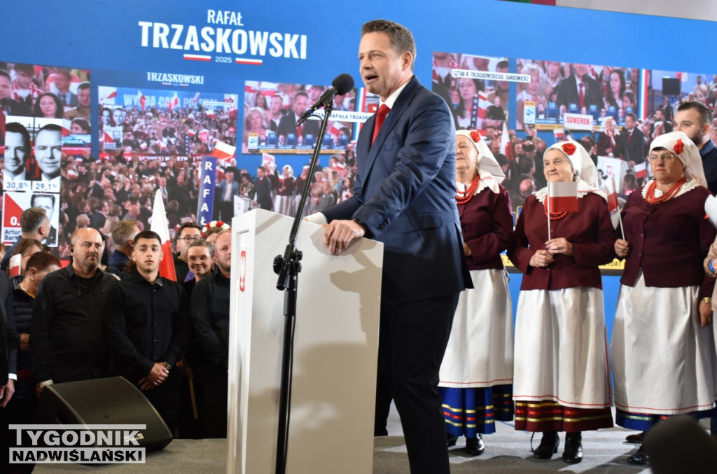 Wieczór wyborczy R. Trzaskowskiego w Sandomierzu