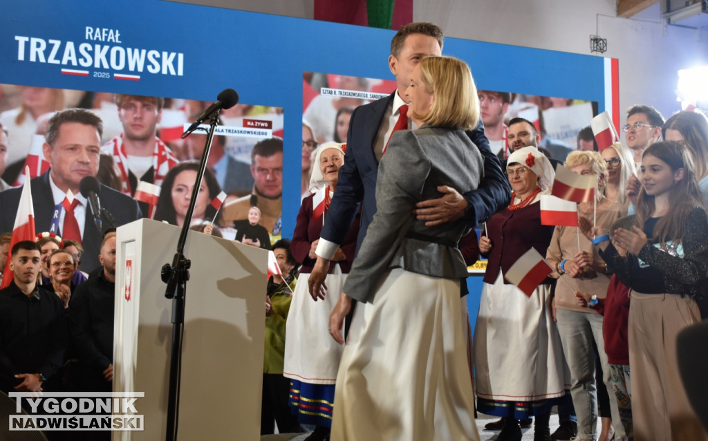Wieczór wyborczy R. Trzaskowskiego w Sandomierzu