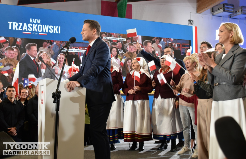 Wieczór wyborczy R. Trzaskowskiego w Sandomierzu