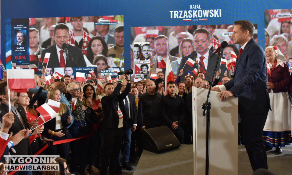 Wieczór wyborczy R. Trzaskowskiego w Sandomierzu