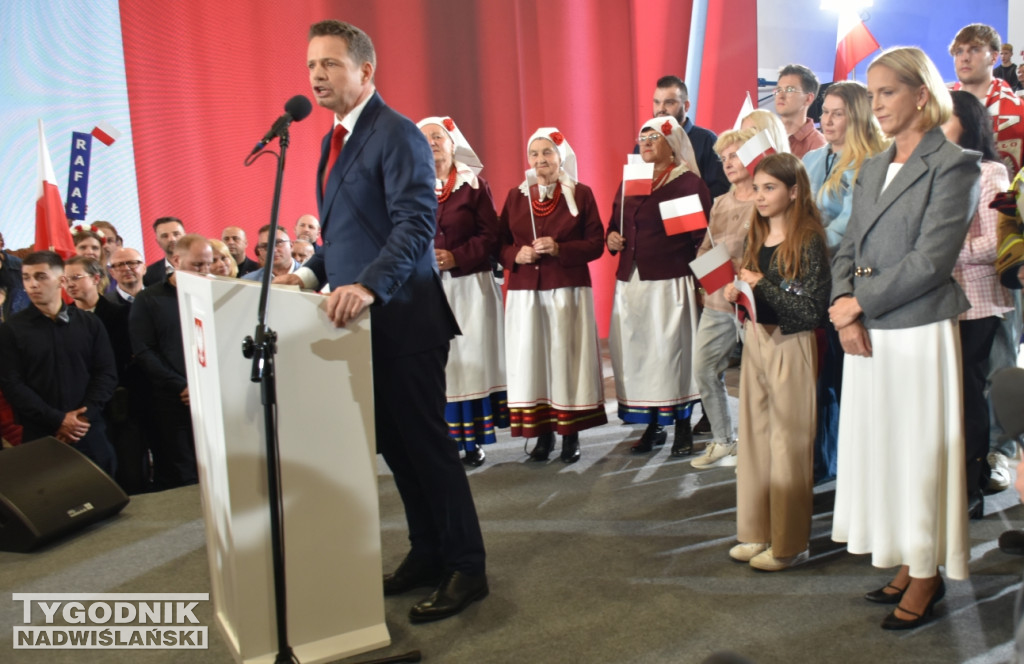 Wieczór wyborczy R. Trzaskowskiego w Sandomierzu