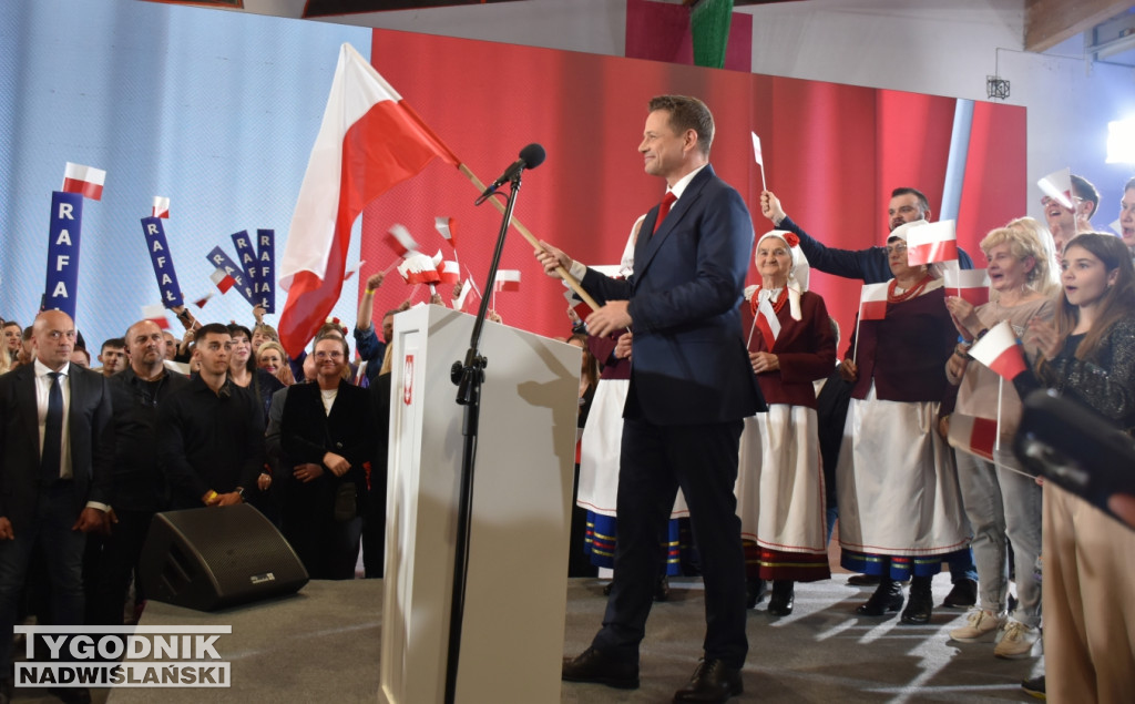 Wieczór wyborczy R. Trzaskowskiego w Sandomierzu