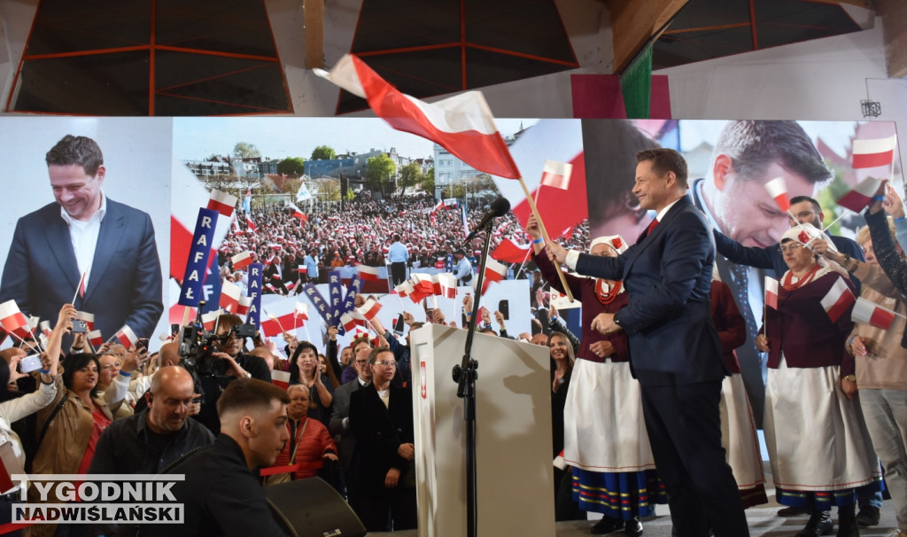 Wieczór wyborczy R. Trzaskowskiego w Sandomierzu