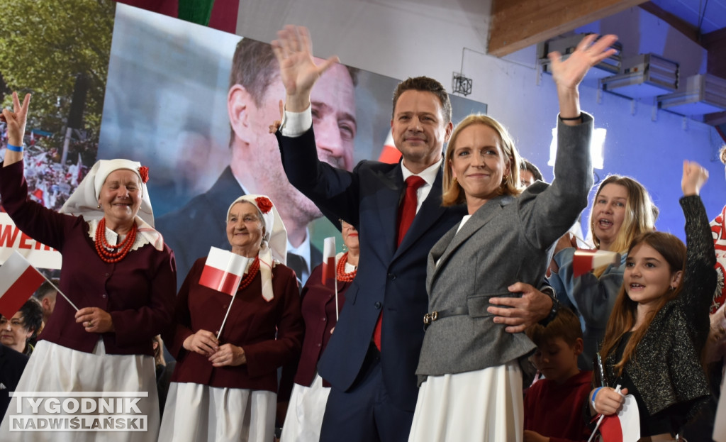 Wieczór wyborczy R. Trzaskowskiego w Sandomierzu