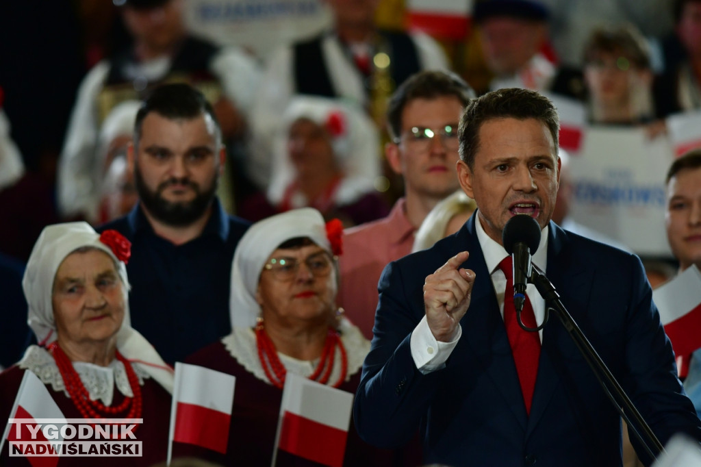 Wieczór wyborczy R. Trzaskowskiego w Sandomierzu