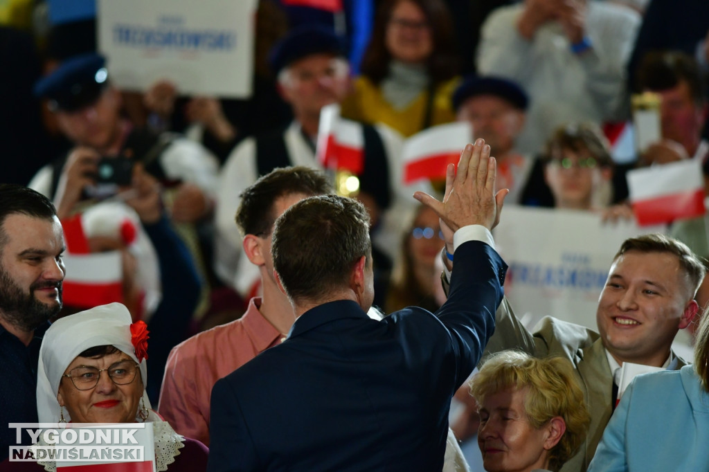 Wieczór wyborczy R. Trzaskowskiego w Sandomierzu