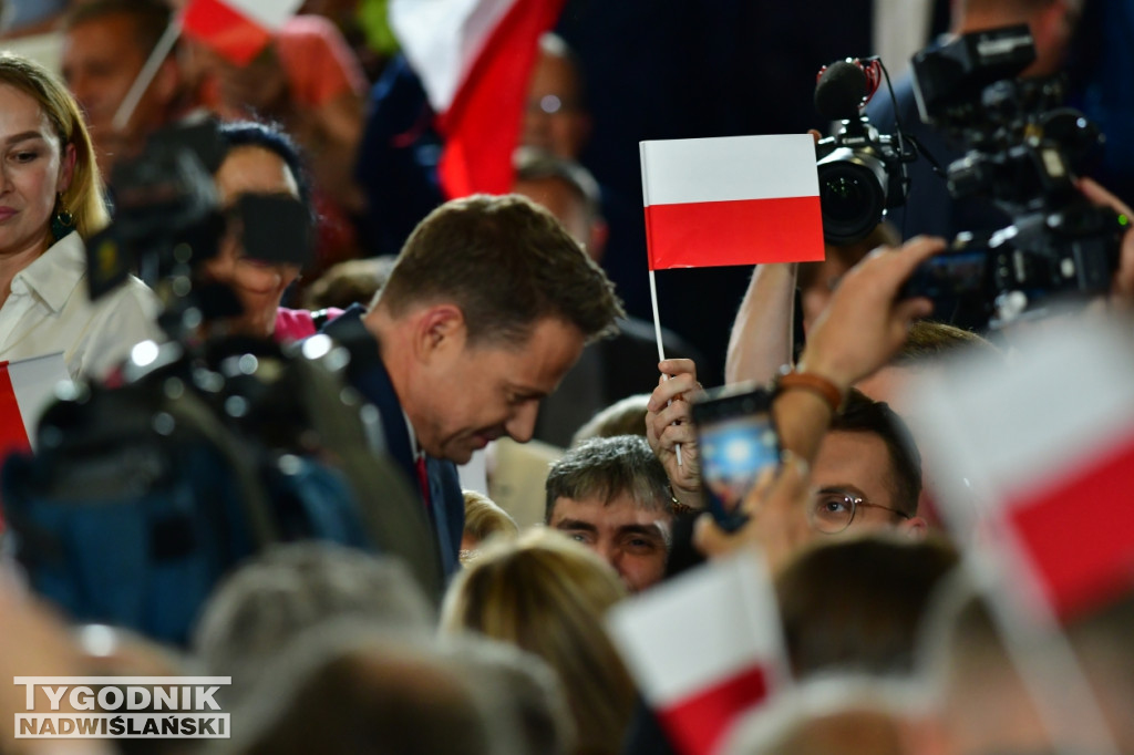 Wieczór wyborczy R. Trzaskowskiego w Sandomierzu