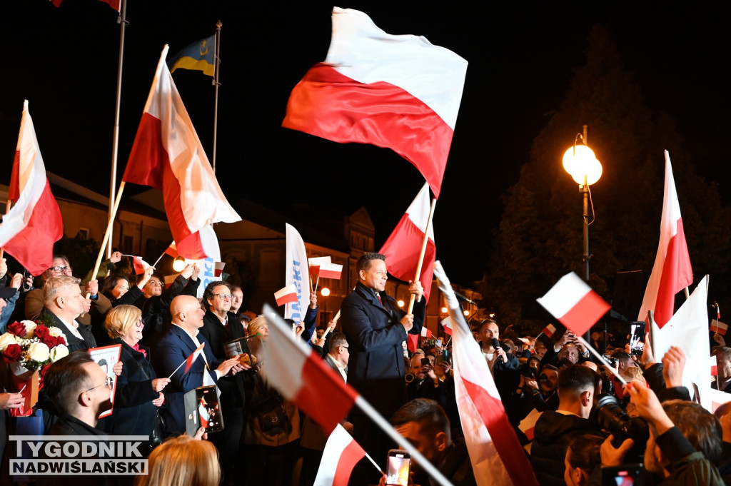 Rafał Trzaskowski w Tarnobrzegu