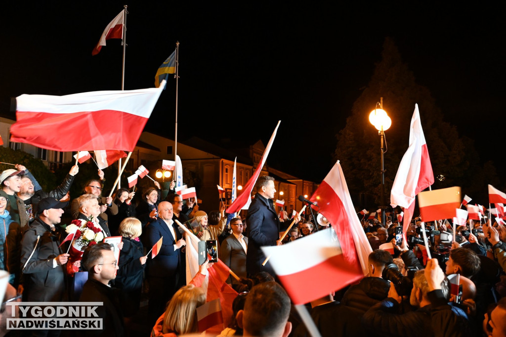 Rafał Trzaskowski w Tarnobrzegu