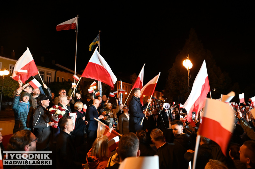 Rafał Trzaskowski w Tarnobrzegu