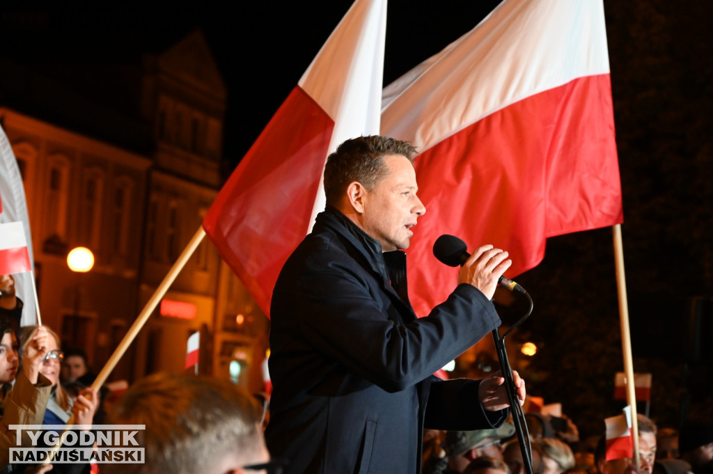 Rafał Trzaskowski w Tarnobrzegu