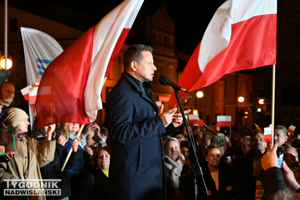 Rafał Trzaskowski w Tarnobrzegu