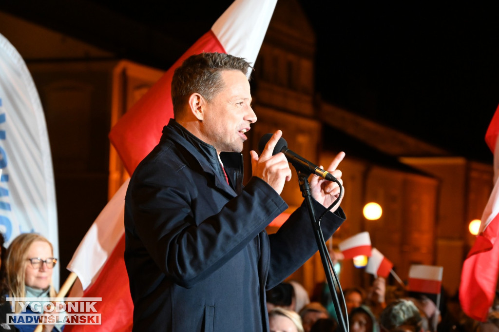 Rafał Trzaskowski w Tarnobrzegu