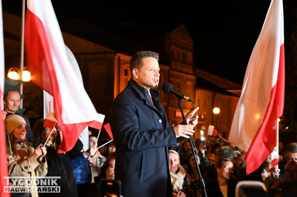 Rafał Trzaskowski w Tarnobrzegu