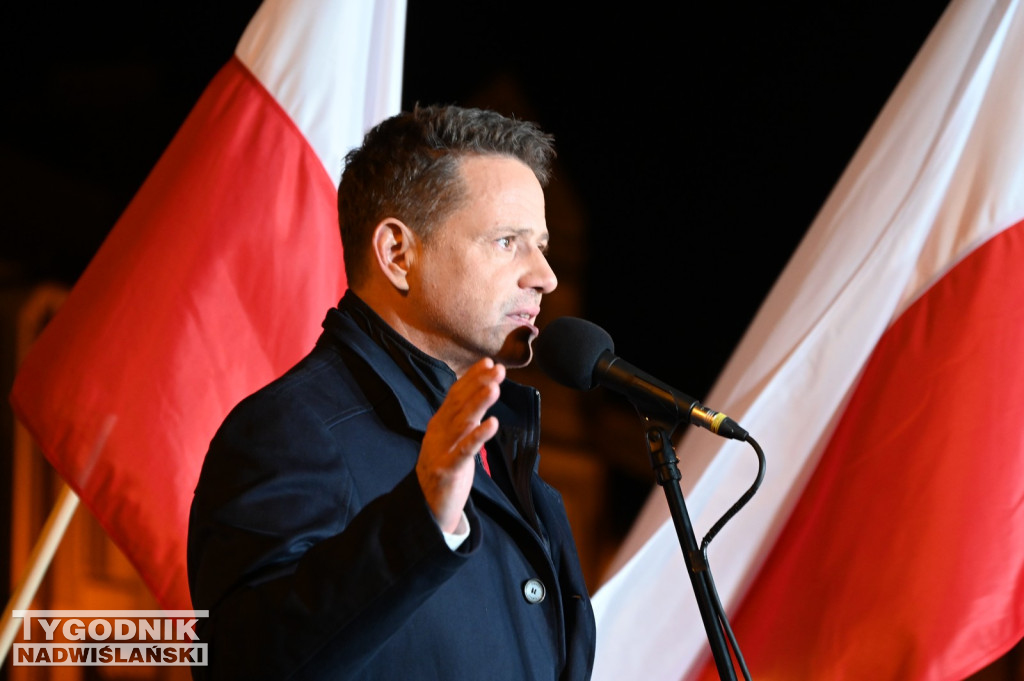 Rafał Trzaskowski w Tarnobrzegu