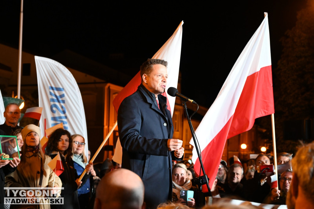 Rafał Trzaskowski w Tarnobrzegu