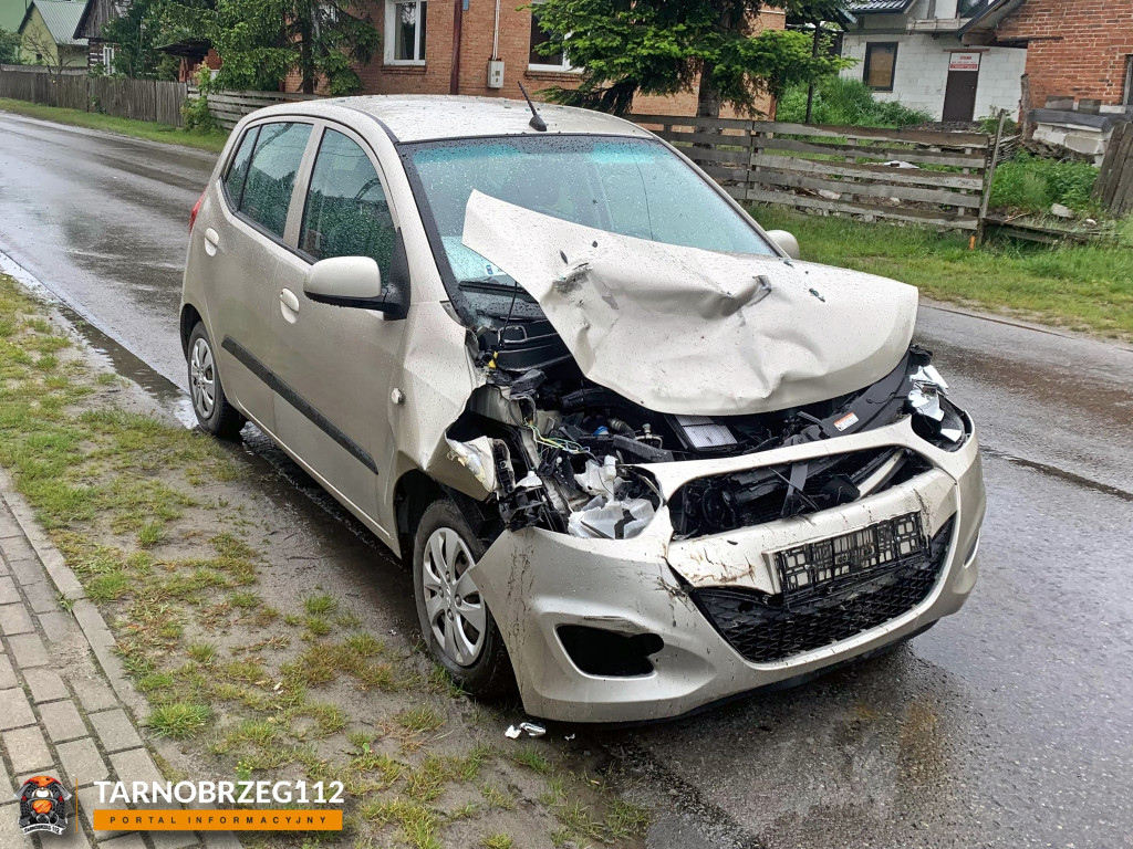 Wypadek w Stalach (23.05.25 r.)