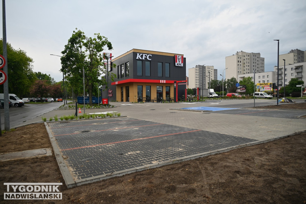 Finalizacja prac przy KFC w Tarnobrzegu