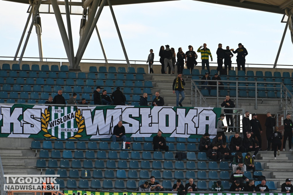 Zdjęcia kibiców mecz Siarka - Wisłoka