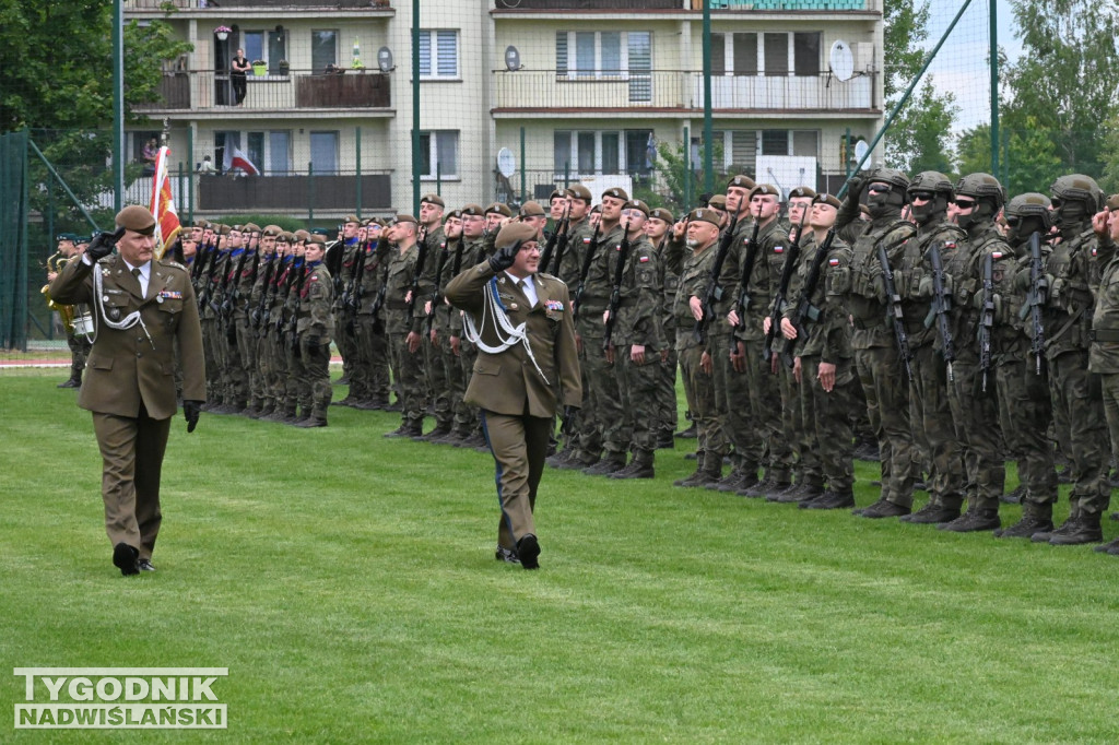 Przysięga terytorialsów w Gorzycach